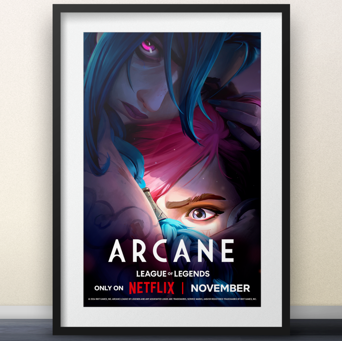 Jinx Vi Arcane Poster 11x17