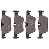 Topran BremsbeläGe Bremsbelegsatz Hinten FüR BMW 1Er 3Er Touring