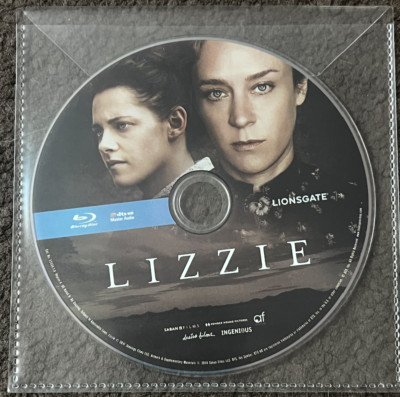 Neu Lizzie (2018) - Blu-Ray Disc Nur IN Klar Plastik Umschlag / Kein Schutzhülle