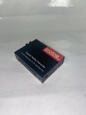 Proline gigabit media converter 10/100/1000M base -TX TO 1000 base-FX