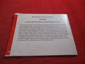 M.C. Kids Nintendo NES Instruction Manual Booklet ONLY #W1 *No cover*