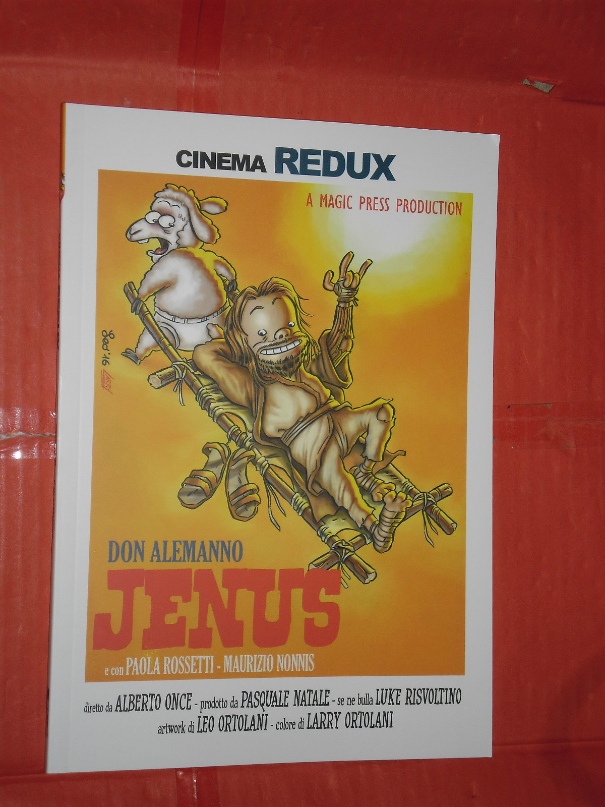 JENUS CINEMA REDUX- DON ALEMANNO - DI:PAOLA ROSSETTI- MAGIC PRESS- NUOVO