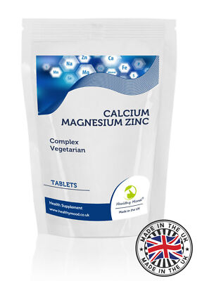 Calcium with Zink and Magnesium Tablets Complex - Choose Quantity
