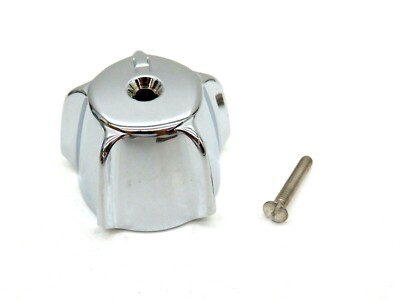 10 Pack H Hot 12 Spline Point Faucet Handle Lever 2 Diameter Chrome Brass Ebay