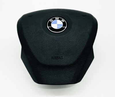 BMW X3 (F25) FRONT LEFT DRIVER 3 SPOKE STEERING WHEEL AIRBAG SRS (BLACK)