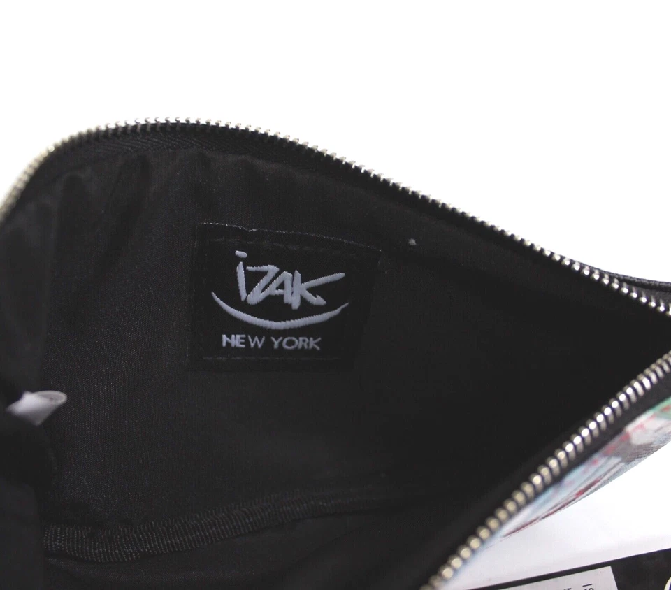 Izak Zenou Girls with Scarf Zip Pencil Case Makeup Bag Case Pouch NWT - Image 4 of 4