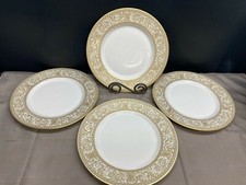 Franciscan Masterpiece "RENAISSANCE GOLD" Set of 4 Dinner Plates 10 1/2"