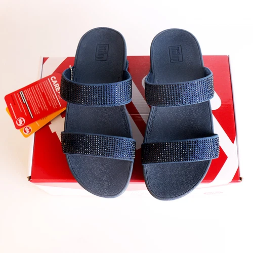 Fitflop Mujer Sandalias Brillantes Mules Playa Plataforma Zapatos Cuero Verano Zapatillas/! - Imagen 6 de 37