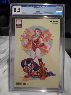 Venom Annual #1 CGC 8.5 Marvel 2019 Rian Gonzales 1:25 Variant Lady Hellbender