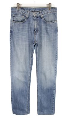 LEVI's 03753 Jeans Men's W32 L33 Regular Straight Fit Faded Zip