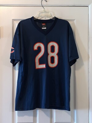 VINTAGE NIKE NFL CHICAGO BEARS JERSEY #28 XL CHEST 26