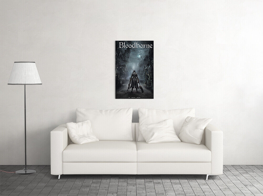 Bloodborne Game Silk Hot New Painting Wall Art Home Decor - POSTER