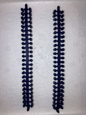 2- 50 pc Strips of Binding Hole Plugs -Blue