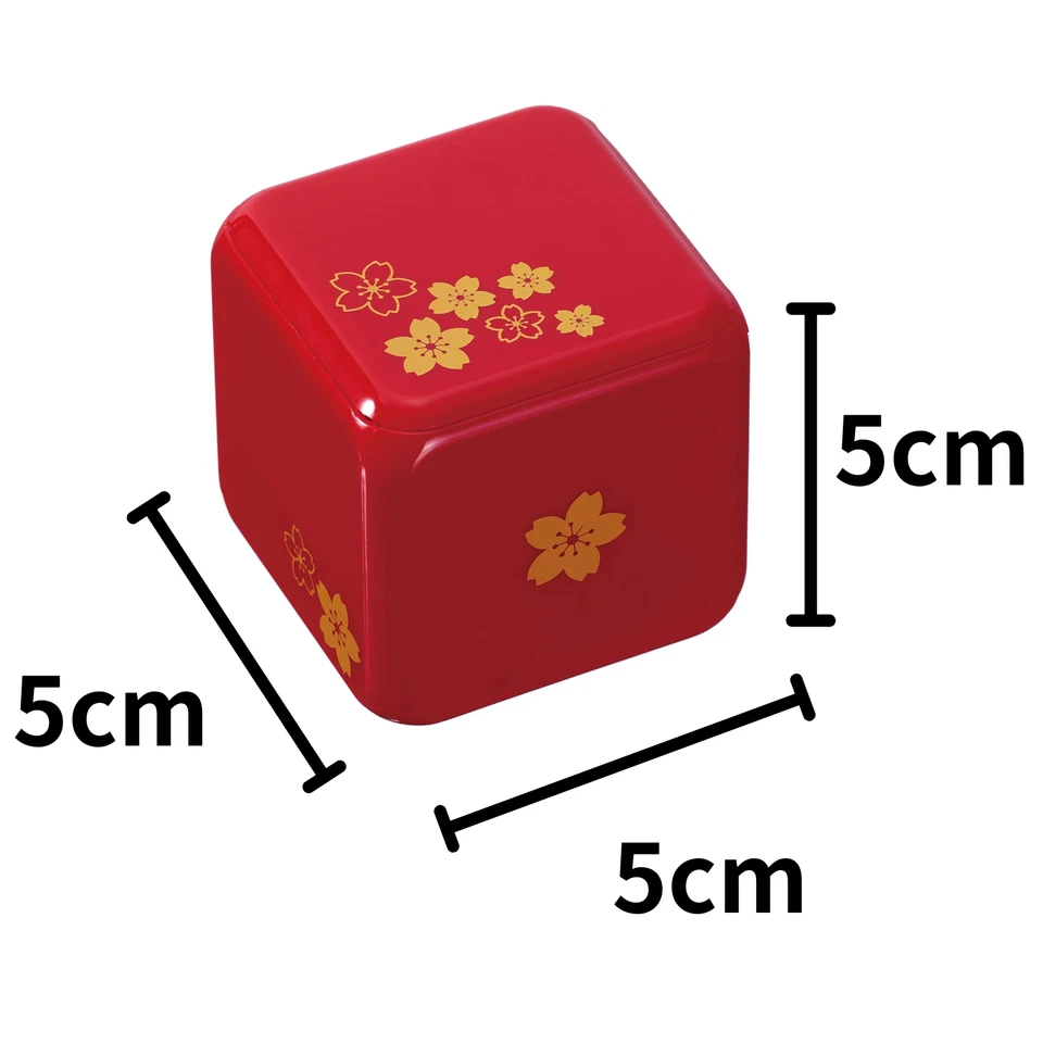 Caja de seguridad japonesa tradicional truco de dados Karakuri rompecabezas rojo mecanismos especiales Foto 4 de 4