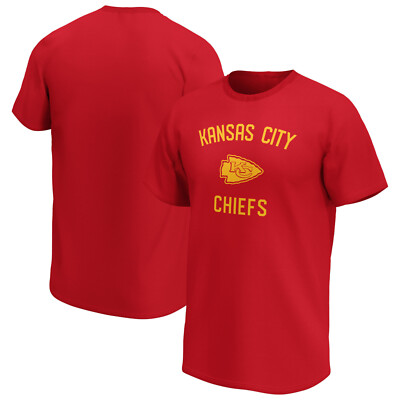 NFL T-Shirt Kansas City Chiefs Team Arch Core Graphic Football Shirt rot