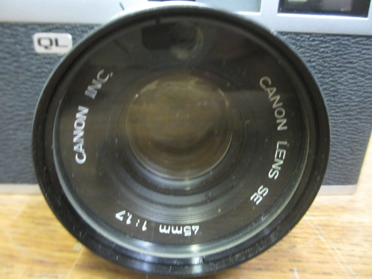 Canon Camera Canonet QL17 45mm Lens 1:17 w/ Case | eBay
