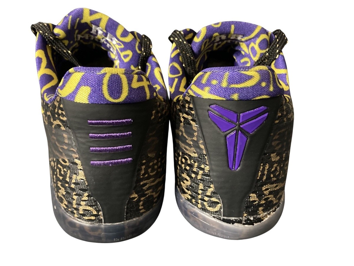 Nike ID Kobe 11 XI Mamba Day ID LA Colors 2016 Size 9.5 Vary