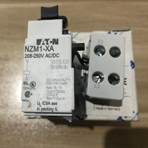 1piece new EATON MOELLER NZM1-XA208-250AC/DC Fast Delivery - Picture 3 of 3