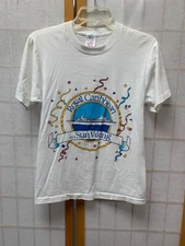 Vintage Royal Caribbean Sun Viking Cruise Ship Tee Shirt -Small