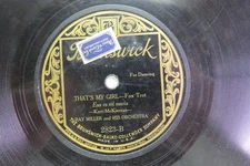 Ray Miller & Orch. - BRUNSWICK 2824 - That's My Girl