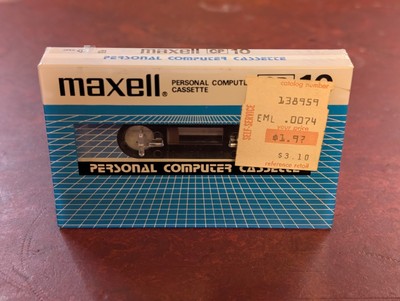 Maxwell Personal Computer Cassette CP10