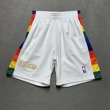 Mitchell & Ness Denver Nuggets Shorts Mens Medium Hardwood Classics 90s Retro