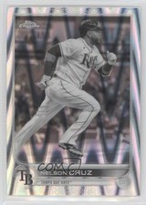 2022 Topps Chrome Sonic Black & White RayWave Refractor Nelson Cruz #71 0ck5