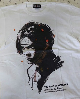 KOF Kyo Kusanagi T-shirt L size Hakaba no Garou