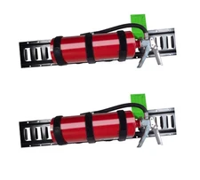 2 Pack E-Track Fire Extinguisher Mount Holder for Truck upto 15 lbs Tool Holder