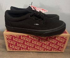 Vans Doheny Black Skate Shoes Youth Size 5 Youth VN0A3MWA186 New