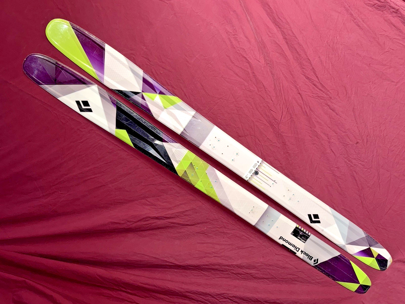 🔥 Black Diamond AMPerage 115 All-Mountain Powder SKIS 175cm no bindings