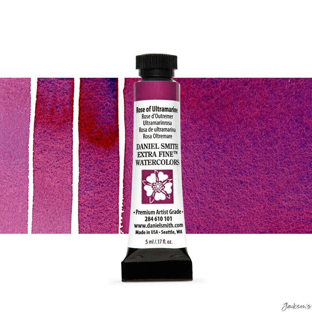 Daniel Smith Watercolour Paint Tube 5ml Rose Of Ultramarine Artist Painting