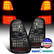 Fits 2005-2006 Mini Cooper S LED Tail Lights Rear Brake Signal Smoke