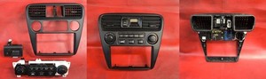 1998-2002 Accord Heater Climate Control with Radio Dash Bezel MANUAL and Clock