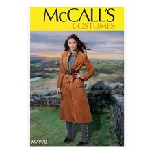 McCall Pattern Company McCall's Women's Spats and Long Coat Costume Sewing