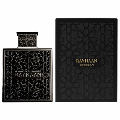 Rayhaan Obsidian Eau De Perfume 3.4oz / 100mL Exp 2030 Sealed Box