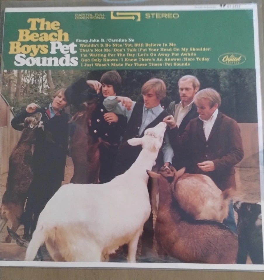 The Beach Boys, Pet Sounds, Ltd. #78 Yellow Green Splatter COLOR + PET TOY! NEW! - Image 3 of 4