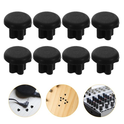 100pcs Audio Port Dust Covers Soft Silicone Dust Plugs Protector 3.5mm ...