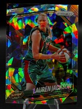 2025 Panini Prizm WNBA #91 - Lauren Jackson (Cracked Ice Prizm) Seattle Storm