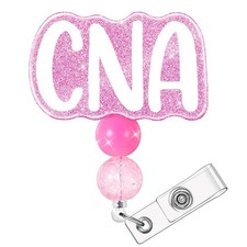 SEEVOR CNA Nurse Badge Reel Retractable Nursing Badge Holder Nursing ID Clip ...