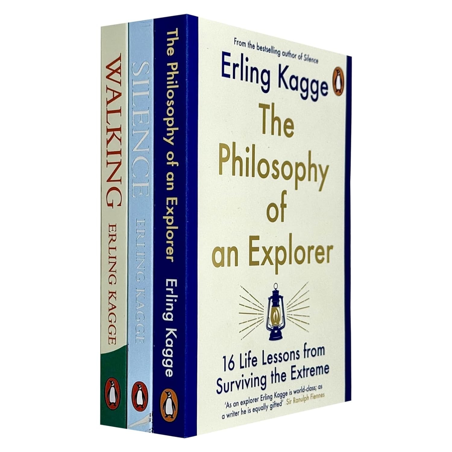 Erling Kagge Collection 3 Books Set (Walking,Silence ,Philosophy of an Explorer)