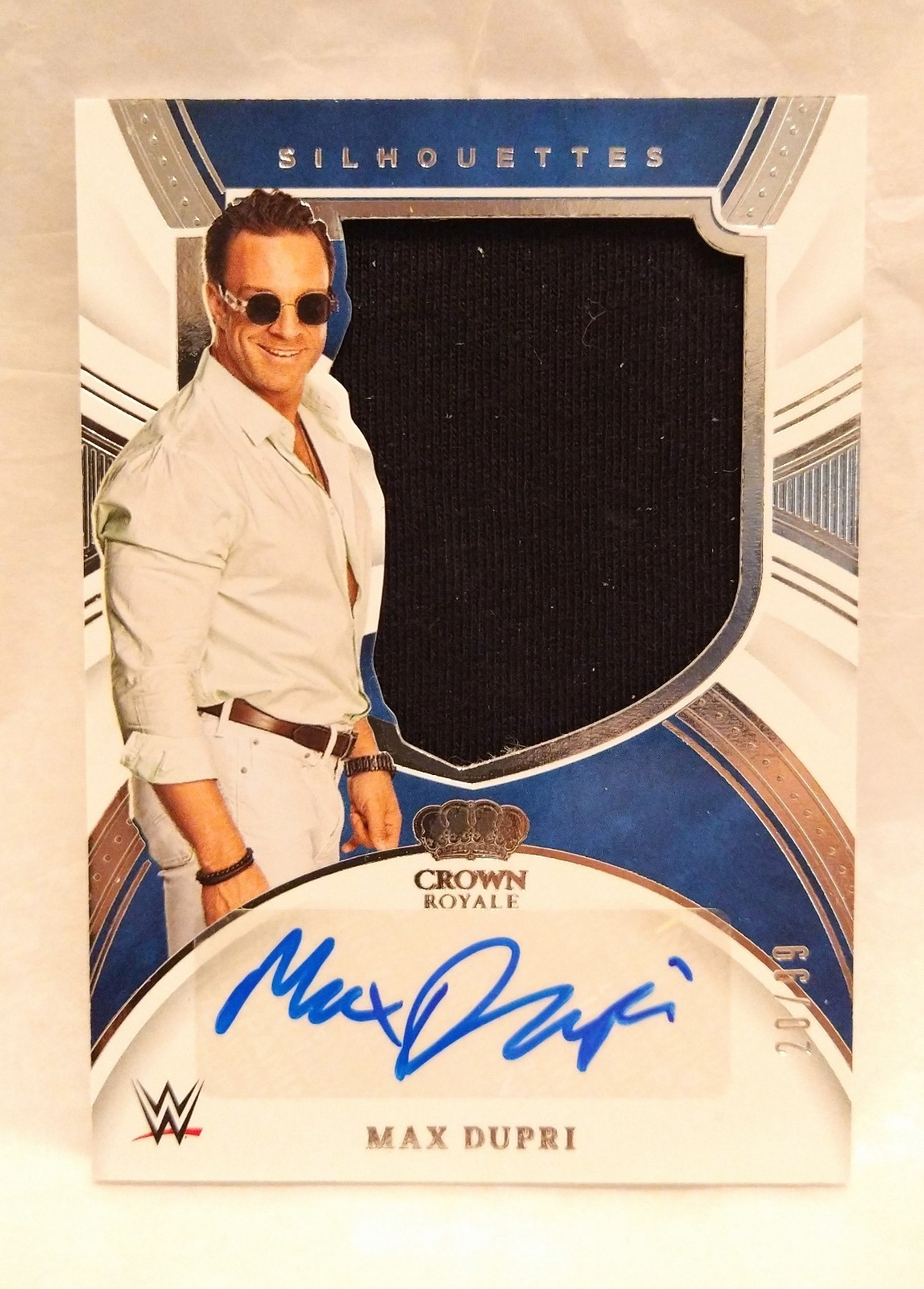 Max Dupri 2022 Chronicles WWE #SL-MXD Silhouettes /99 Price Guide ...