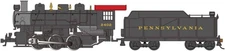 Bachmann 50410 HO Scale 0-6-0 Steam Locomotive with Smoke Pennsylvania PRR 2402