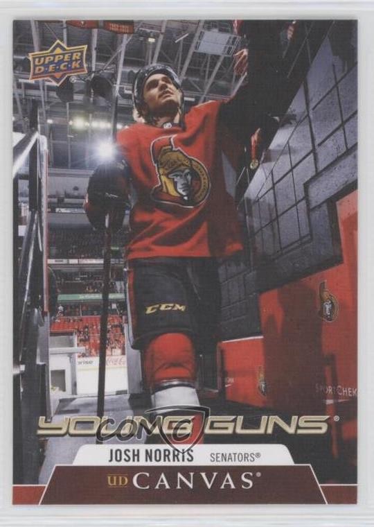 2020-21 Upper Deck UD Canvas Young Guns Josh Norris #C111 12mg
