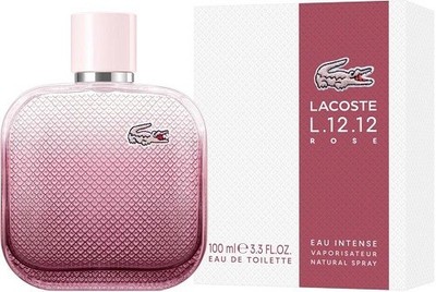 Lacoste Rose Intense By Lacoste 3.3 oz. (100ml) Eau de Toilette Women New Sealed