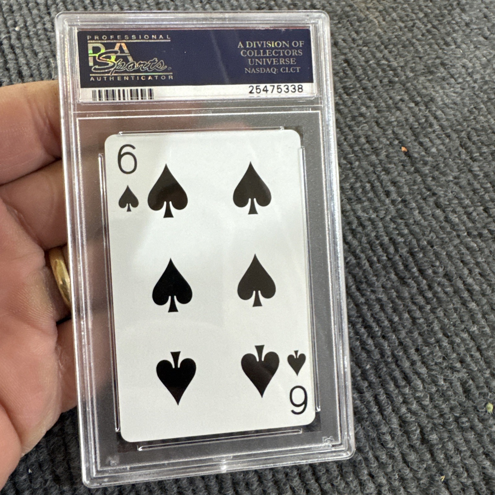 Babe Ruth Playing Card PSA 10 Gem Mint New York Yankees 1973 Vintage Baseball NY view 4