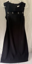 Beautiful Joseph Ribkoff Little Black Dress With Diamond Embellishing