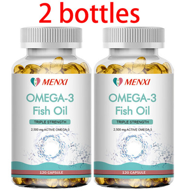 2X Omega 3 3600 mg Fish Oil Capsules Triple Strength Joint Support EPA & DHA