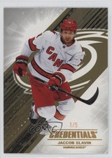 2024-25 Upper Deck Credentials Gold 1/5 Jaccob Slavin #74 0oi1