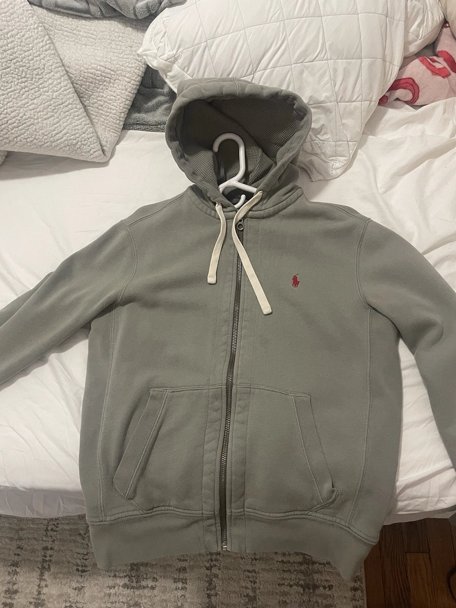 Polo Ralph Lauren グレー フーディ POLO RALPH LAUREN Men's Classic Fleece Full Zip Hoodie, Alaskan